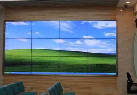 十堰液晶拼接屏的另类用法。